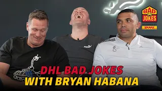 Bryan Habana wasn't too impressed with Jean's DHL Bad Jokes Delivery... | Use It or Lose It