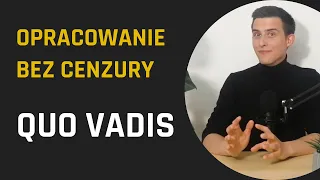 QUO VADIS, czyli intrygi, DRAMY i krwawe igrzyska | Quo vadis - opracowanie | Lektury Bez Cenzury