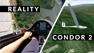 TOP 3 - Real Flying vs. Condor 2 Simulator