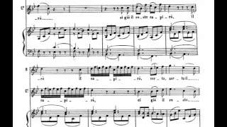 Sull' aria (Le Nozze di Figaro - W. A. Mozart) Score Animation