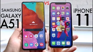 iPhone 11 Vs Samsung Galaxy A51! (Comparison) (Review)