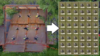 i almost QUIT RUST for good because of this base... (GUNPOWDER VAULT)