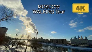 🔥 [4K] Russia Moscow Walking Tour | Moscow Evening walk 🔥