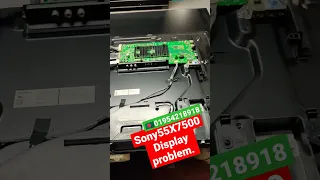 Sony 55X7500H Display problem.