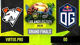 Dota2 - OG vs. Virtus.pro - Game 2 - Grand Finals - EU/CIS - ESL One Los Angeles