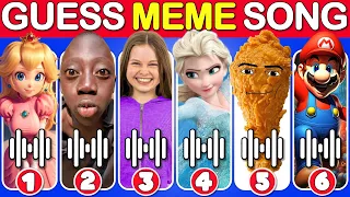 Guess Meme & Who's Singing🎤🎵🔥| Lay Lay, King Ferran, Salish Matter, Gegagedigedagedago, Elsa, Pomni