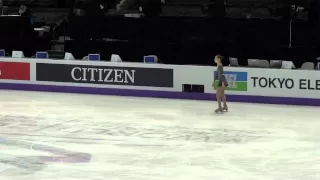 Yuna Kim FS Les Miserables run through WC 2013 3.16