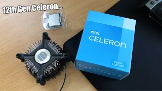 The New 12th Gen Intel Celeron G6900 - Definitely Not an i9 Killer...