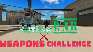 Vietnam War Weapons Only Challenge | Roblox War Tycoon