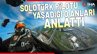 SOLOTÜRK Pilotu TEKNOFES’te Gösteri Yaparken Yaşadığı Heyecanı Anlattı