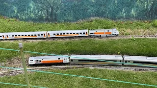 Merakit Kereta Api Panjang Tabrakan di Diorama Rel Bercabang - Mainan Kereta Api Indonesia Miniatur