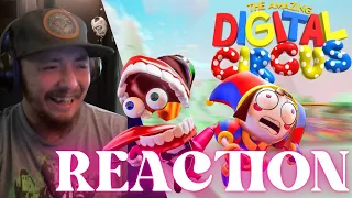 WTF DID I JUST WATCH ! ! THE AMAZING DIGITAL CIRCUS  PILOT REACTION!!
