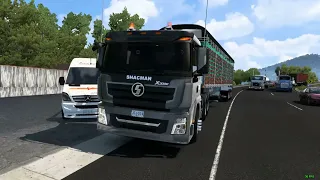 SHACMAN CON EL VIAJE DE CARBON, SOLO ESTILO🔥/AMERICAN TRUCK SIMULATOR/#fortruckcompany