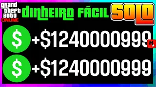 Como Ganhar Milhões no GTA 5 Online ✅Dinheiro Fácil (SOLO)