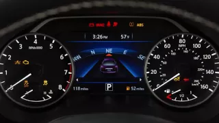 2017 Nissan Maxima -  Warning and Indicator Lights
