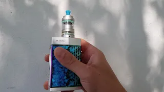 Voopoo Too and DigiFlavor Siren 2 / 24mm silver combination version 4K Video