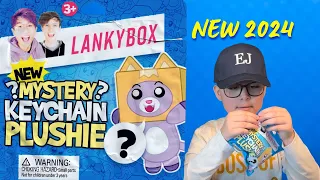 NEW 2024 LANKYBOX MERCH UNBOXING MYSTERY KEYCHAIN PLUSHIES