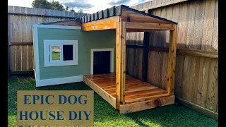 Epic Dog House Build DIY