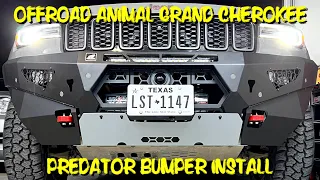 Offroad Animal Grand Cherokee WK2 Predator Bumper Install