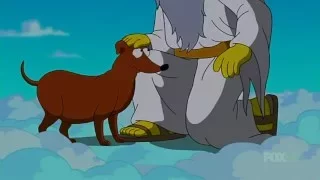 fat dog hell simpsons S27E06 clip