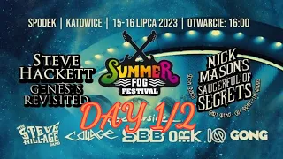 SUMMER FOG FESTIVAL 2023: LIVE Spodek Katowice 15-16.07.2023 (DAY 1/2)