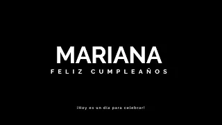 🎉 Feliz Cumpleaños "Mariana" 🎂 | Tu Canción Personalizada de Cumpleaños 🎁 | TuMelodia