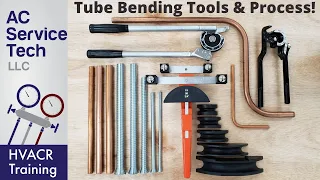 Copper Tube Bending Tools & Methods! Lever Type, Ratcheting, Spring, Hands!