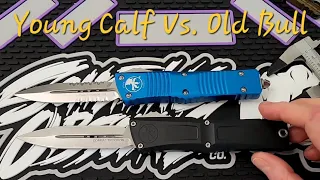 IS IT BETTER?!? "improved" Combat Troodon Vs. "classic" #switchblade #knifeskills #microtech