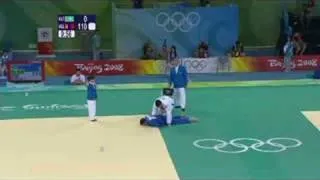 Kazakhstan vs Mongolia - Judo - Men's 100KG - Beijing 2008 Summer Olympic Games