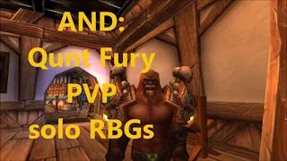 Fury Warrior PVP 80 rBG's wotlk