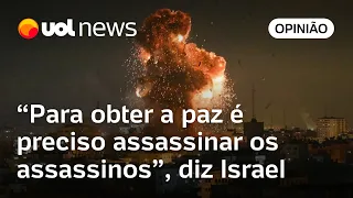 Guerra Israel e Hamas: 'Para obter a paz é preciso assassinar os assassinos', diz Defesa de Israel