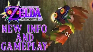New Majoras Mask 3D Info & Gameplay from Nintendo Direct!