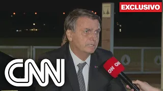 À CNN, Bolsonaro critica CPI da Covid: 'Há interferência do Supremo nos poderes' | JORNAL DA CNN