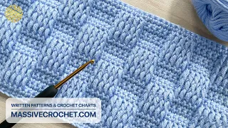 EASY SUMMER Crochet Pattern for Beginners! ✅ Fantastic Crochet Stitch for Baby Blanket, Bag, Sweater
