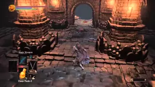 How to get to the First Bonfire in the Catacombs of Carthus ( Dark Souls 3 )