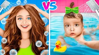 Cheveux Longs & Soyeux VS Cheveux Courts & Cassés | Fille Populaire VS Impopulaire par RATATA BOOM