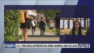 CDC survey shows teen girls experiencing more sadness, violence than ever before