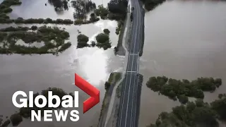 Australia floods: Towns brace for more rains as rescue operations continue