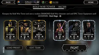 MORTAL KOMBAT KOLD WAR TOWER BATTLE 186