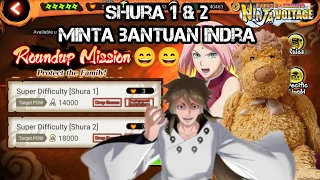 SHURA 1 & 2 Dibantu INDRA, RM Sakura Uchiha 😂 ‼️ Naruto X Boruto Ninja Voltage #nxb #rm #naruto