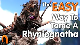 ARK HOW TO TAME A RHYNIOGNATHA