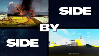How To Not Land An Orbital Rocket Booster | Plane Crazy Comparison