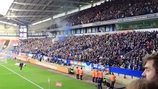 Stockport County Fans @ Bolton FA CUP 2021