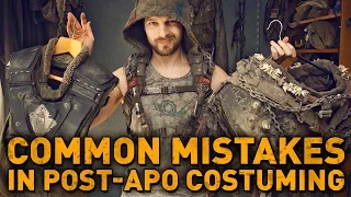 6 COMMON MISTAKES you probably make in post-apocalyptic costuming