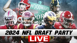 NFL DRAFT PARTY LIVE FROM DETROIT I Thursday, April 25th, 2024