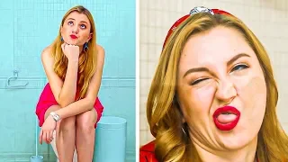 BROMAS Y TRUCOS LOCOS DE BAÑO || Bromas de baño que puedes hacer tú mismo y que necesitas saber