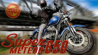 SUPER in TUTTI I SENSI Royal Enfield SUPER Meteor 650 TEST RIDE Cremona