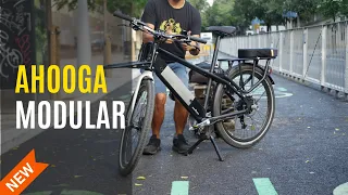 Ahooga Modular review español Cargo bike para llevar a los peques 🧒🏼