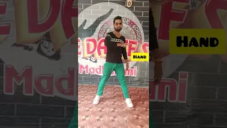 footwok Tutorial  || Dance tutorial | chamkela chehra | Badshah #tutorial#shorts