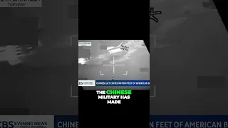 US Aircraft Nears Collision with Chinese Fighter Jet #shorts #news #breakingnews